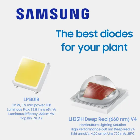 Quantum Board Samsung LM301H 240 Watt- ракурс 3